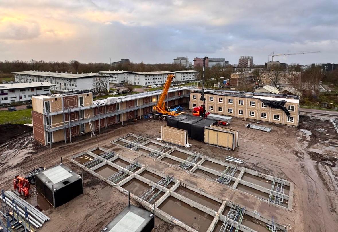 Project Amsterdam – Modular Units Installed On Site